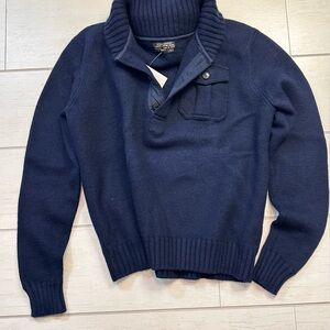J. Crew Men's Dark Blue Sweater